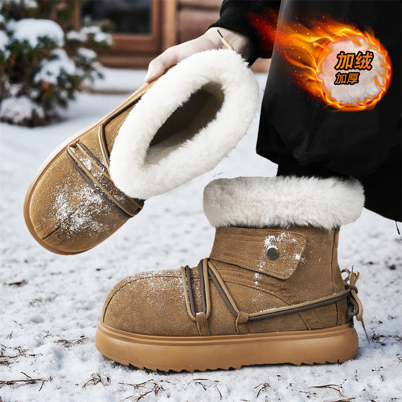 2025 New Winter Men Snow Boots - Leather Sneaker Care Kit ulasan dan harga