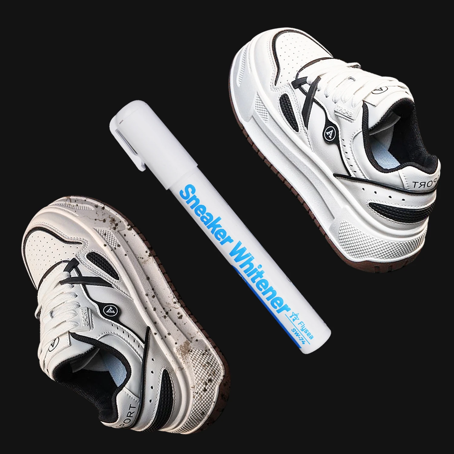 Shoes Stains Removal Waterproo - Sneaker Care Cleaning Kit ulasan dan harga
