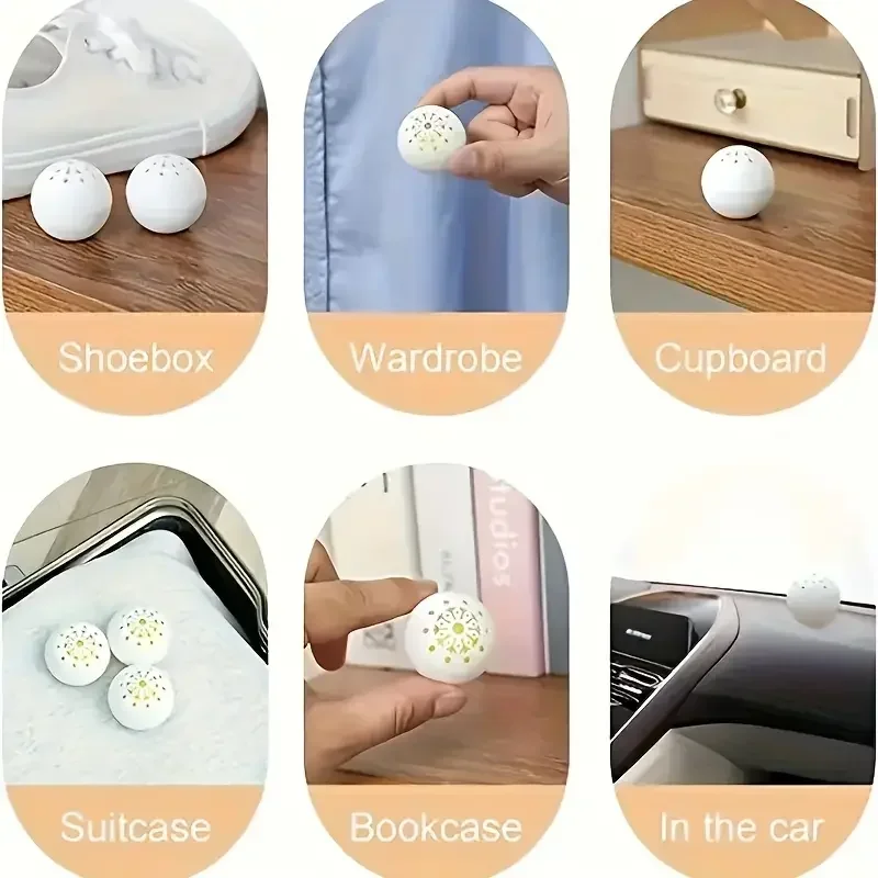 6/12/18pcs Household Shoes And - Shoe Deodorizer Ball ulasan dan harga