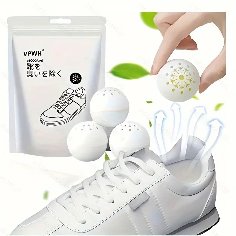 6/18/30pcs Sneaker Deodorizer  - Shoe Deodorizer Ball ulasan dan harga