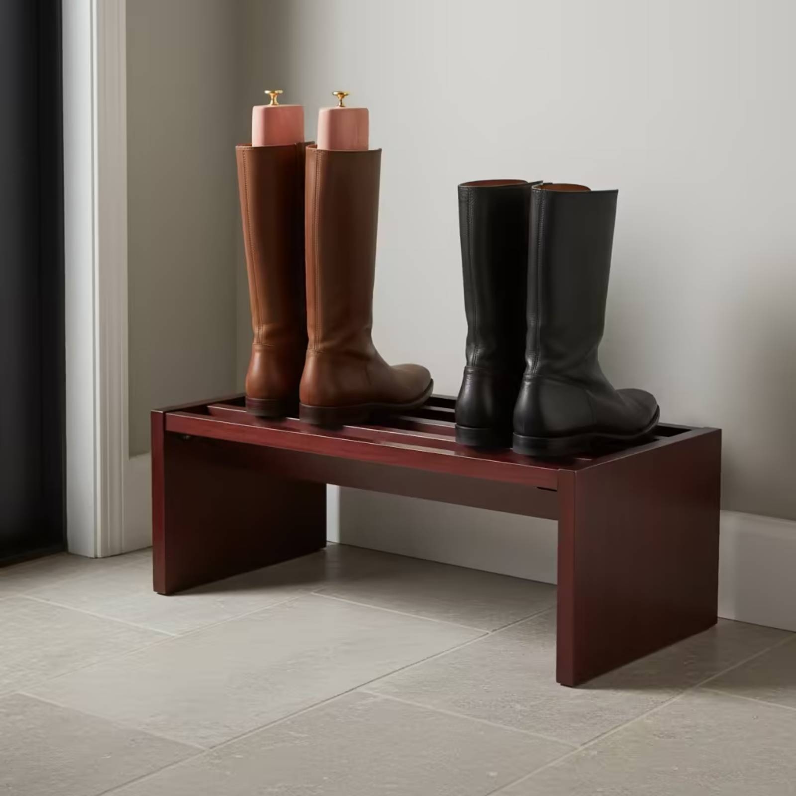 Cedar Boot Stretcher Tall Boot - Shoe Tree Cedar ulasan dan harga