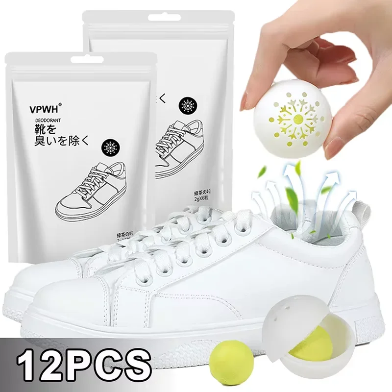 6-18pcs Shoe Deodorizer Freshe - Shoe Deodorizer Ball ulasan dan harga